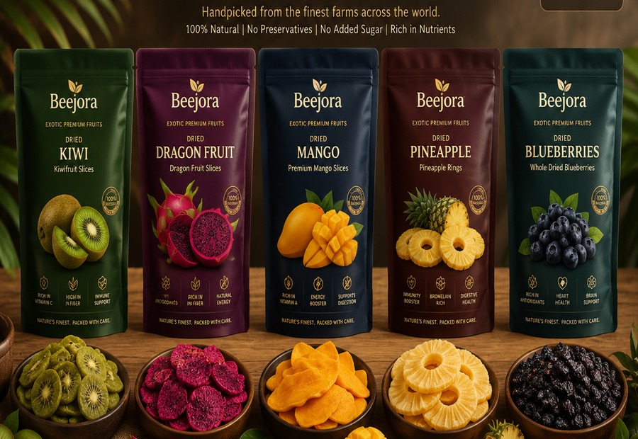 Beejora Dried Dragon Fruit