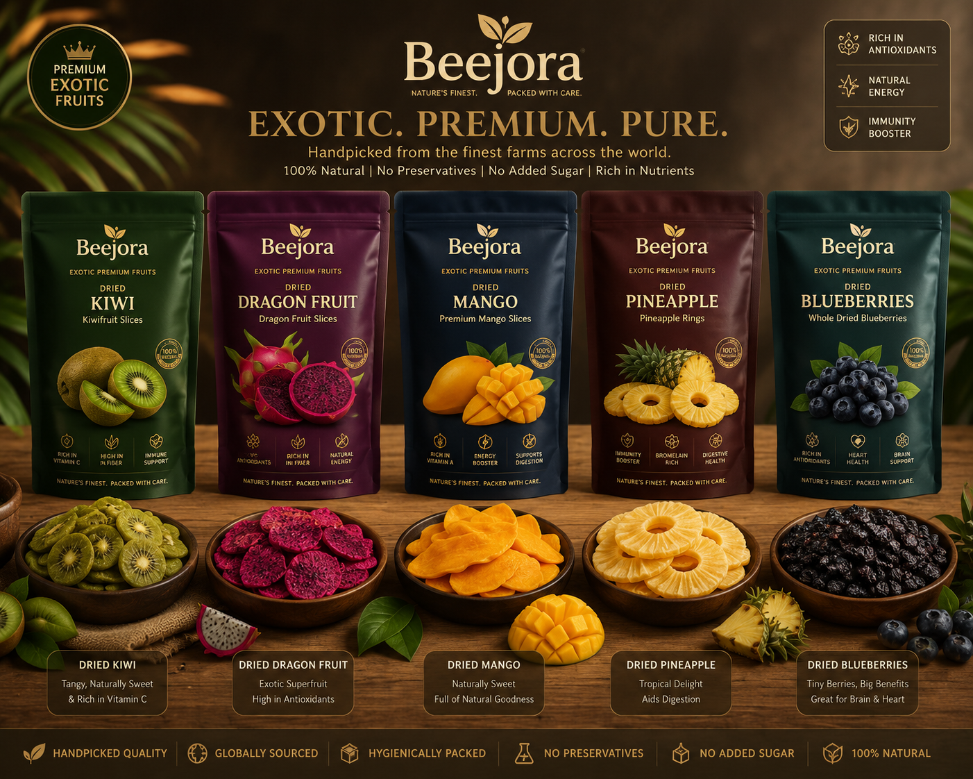 Beejora exotic fruits